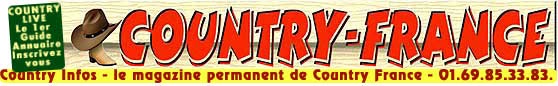 Country-France, toutes les Musiques et Danses country Western
